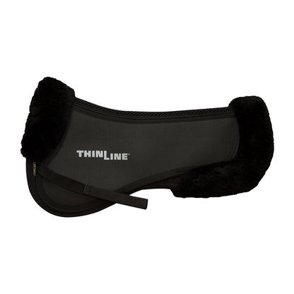 ThinLine Trifecta Cotton Half Pad with Sheepskin Rolls