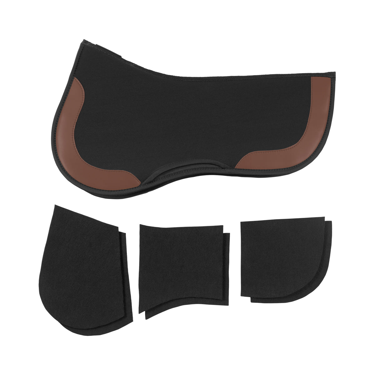 EquiFit Thin ImpacTeq Half Pad with Shims