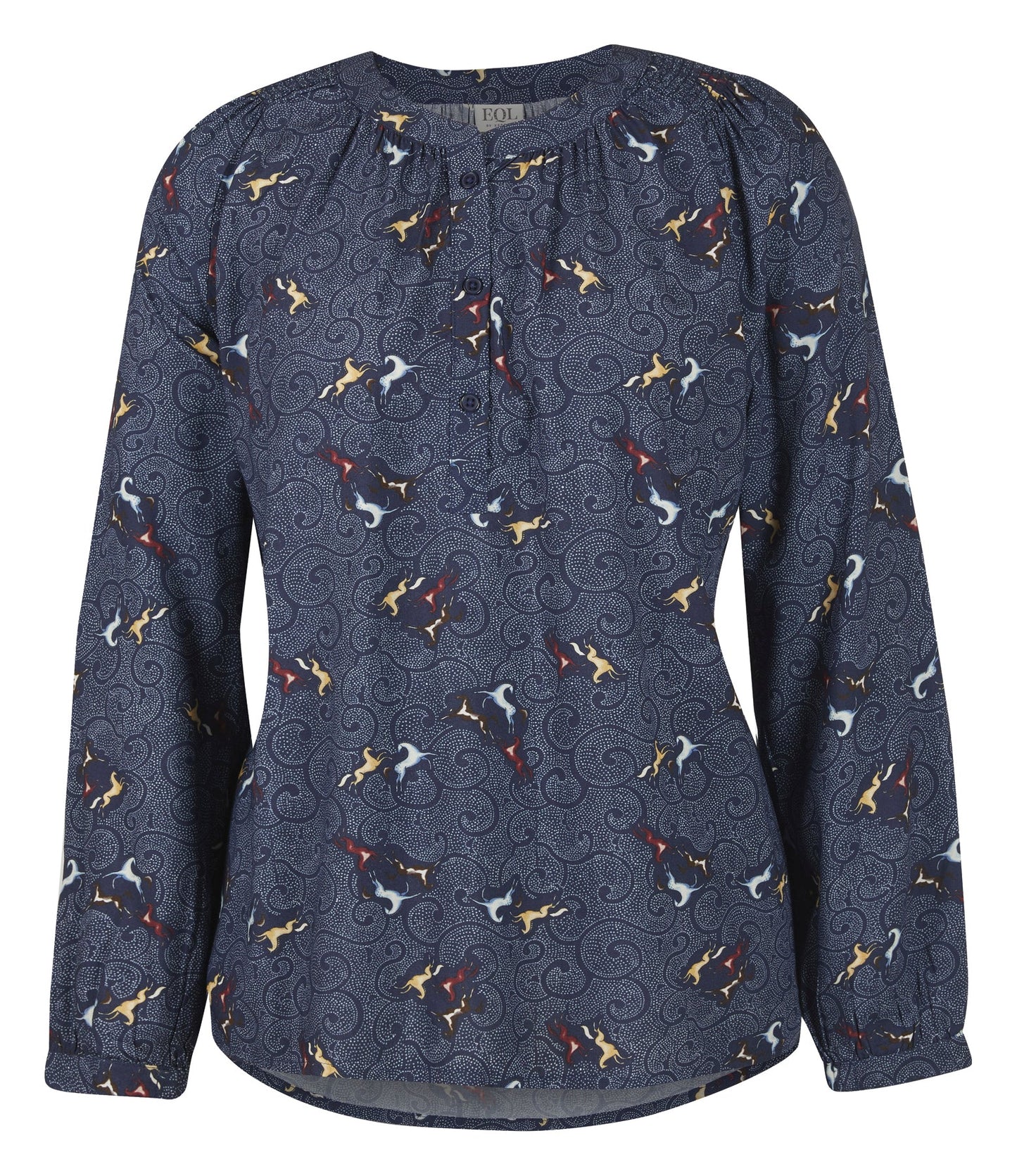 EQL by Kerrits Ladies’ Modal Peasant Top