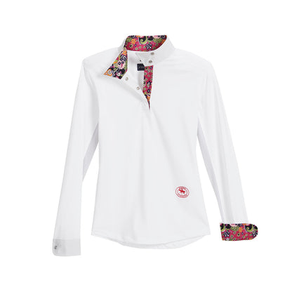Essex Classics Girls’ Talent Yarn Long Sleeve Show Shirt