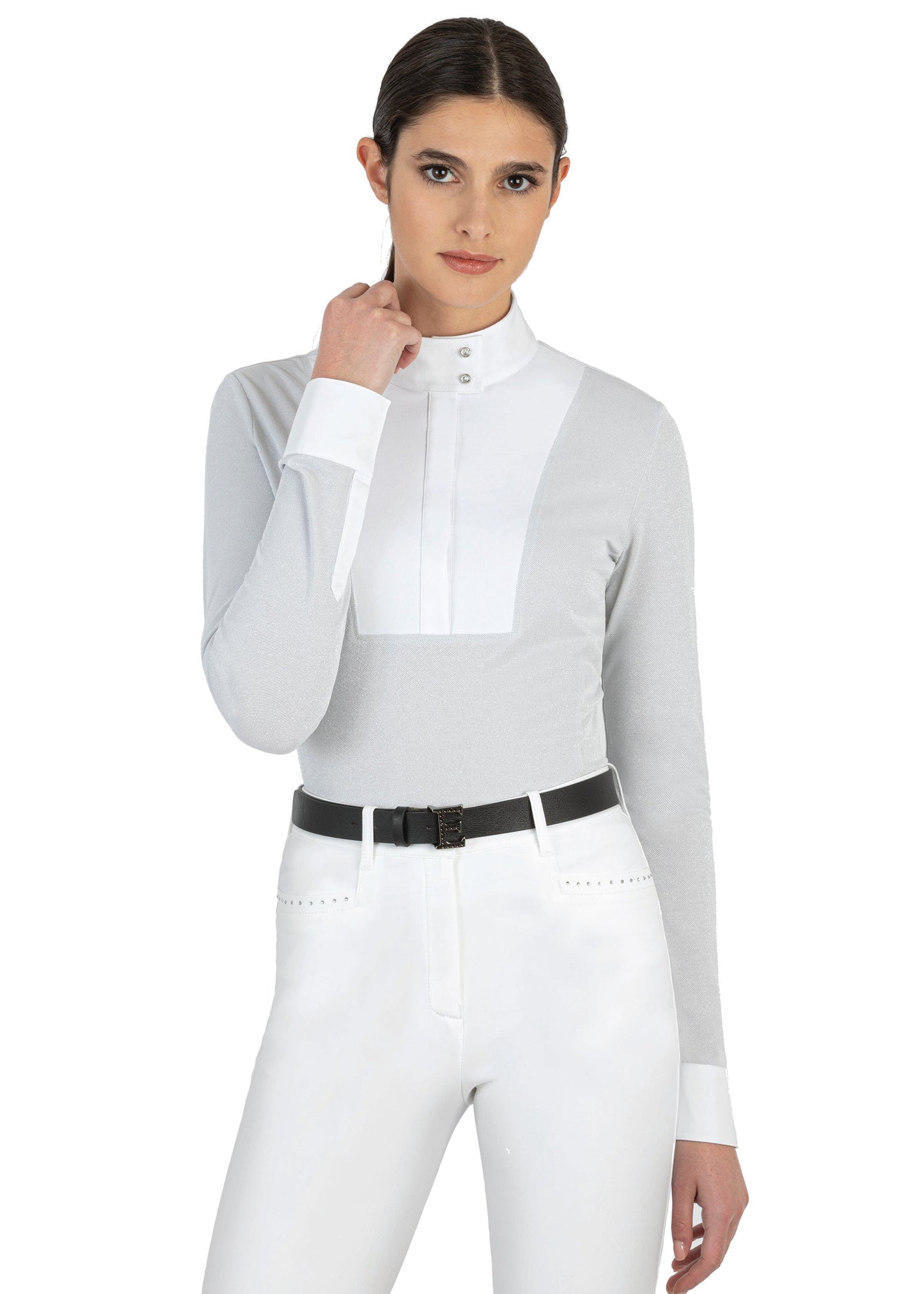 Equiline Ladies’ Gardeg Long Sleeve Show Shirt