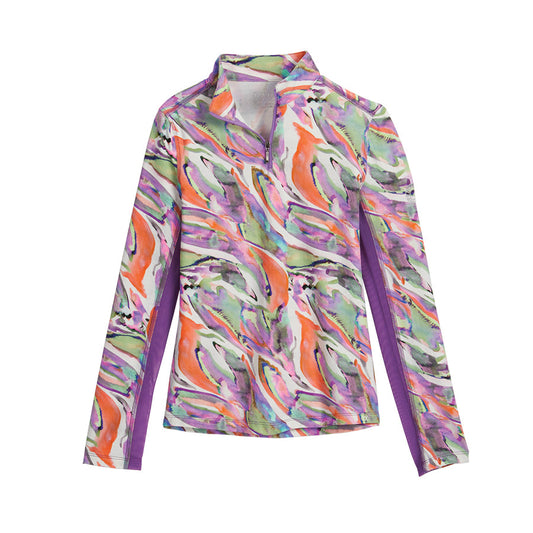 CoolBlast 100 Kids’ Noma Long Sleeve Print Shirt