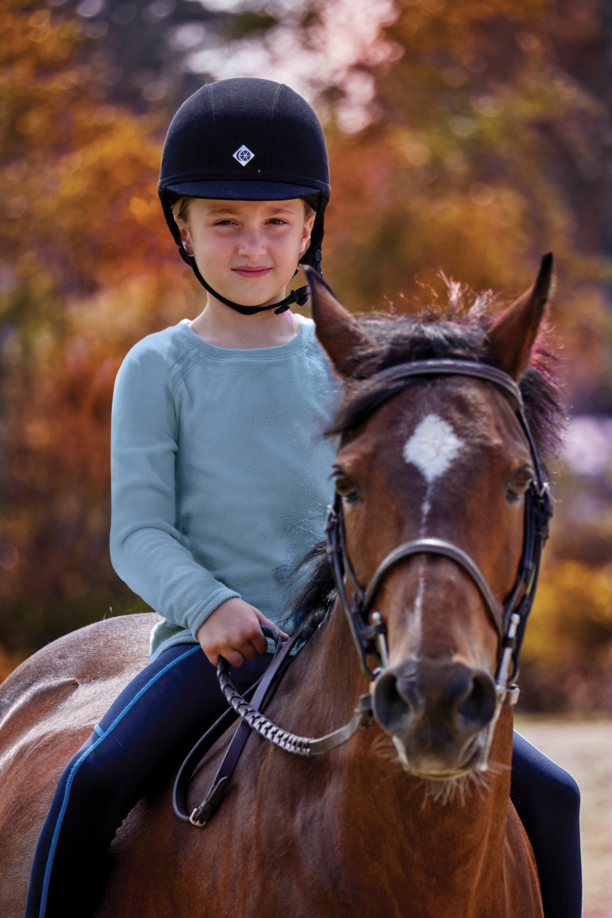 Riding Sport Kids’ Three-Season Knee-Patch Tech Tight