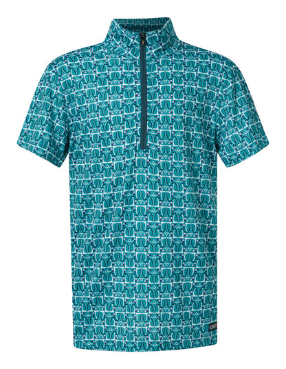 Kerrits Kids’ Always Cool IceFil Short Sleeve Print Shirt