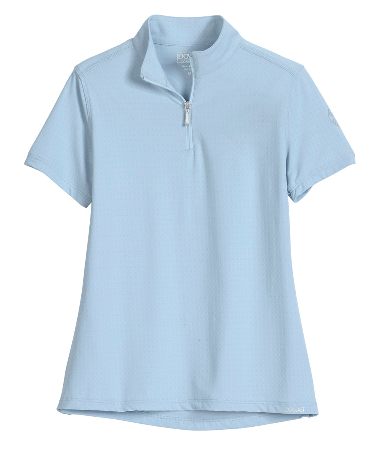 CoolBlast 100 Kids’ Leslie Short Sleeve Sun Shirt