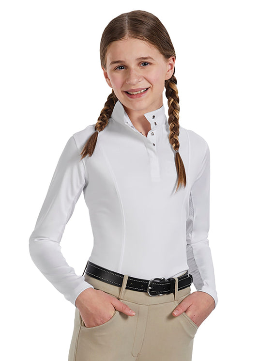Riding Sport Kids’ Essential Long Sleeve Show Shirt