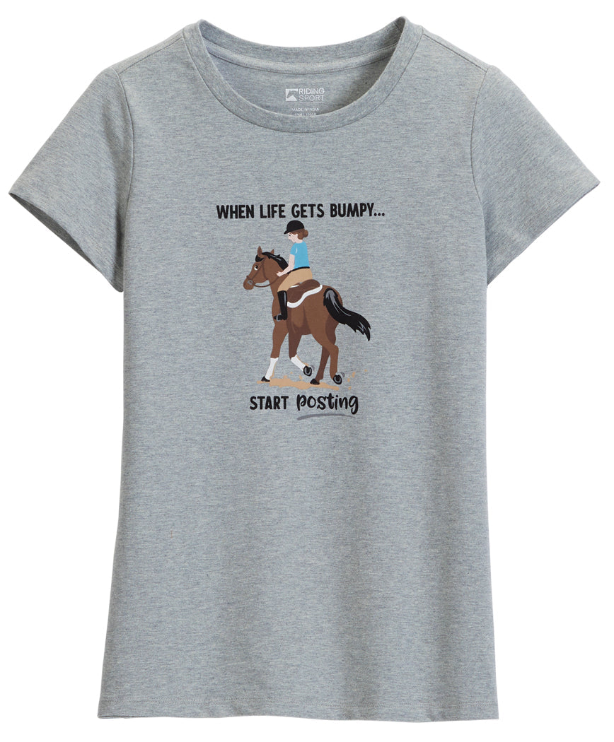 Riding Sport Kids’ Marietta Short Sleeve Graphic Tee