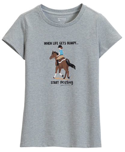 Riding Sport Kids’ Marietta Short Sleeve Graphic Tee