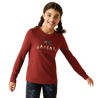 Ariat Kids’ Blossom Pony Tee