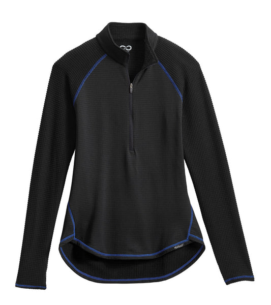 Stride Ladies’ Grid HeatBlast Long Sleeve Shirt