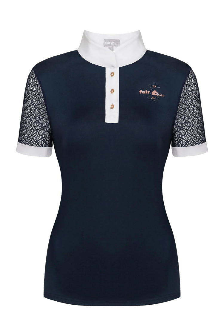 Fair Play Ladies’ Cecile RoseGold Short Sleeve Show Shirt