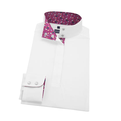 Essex Classics Ladies’ Talent Yarn Straight Collar Long Sleeve Show Shirt