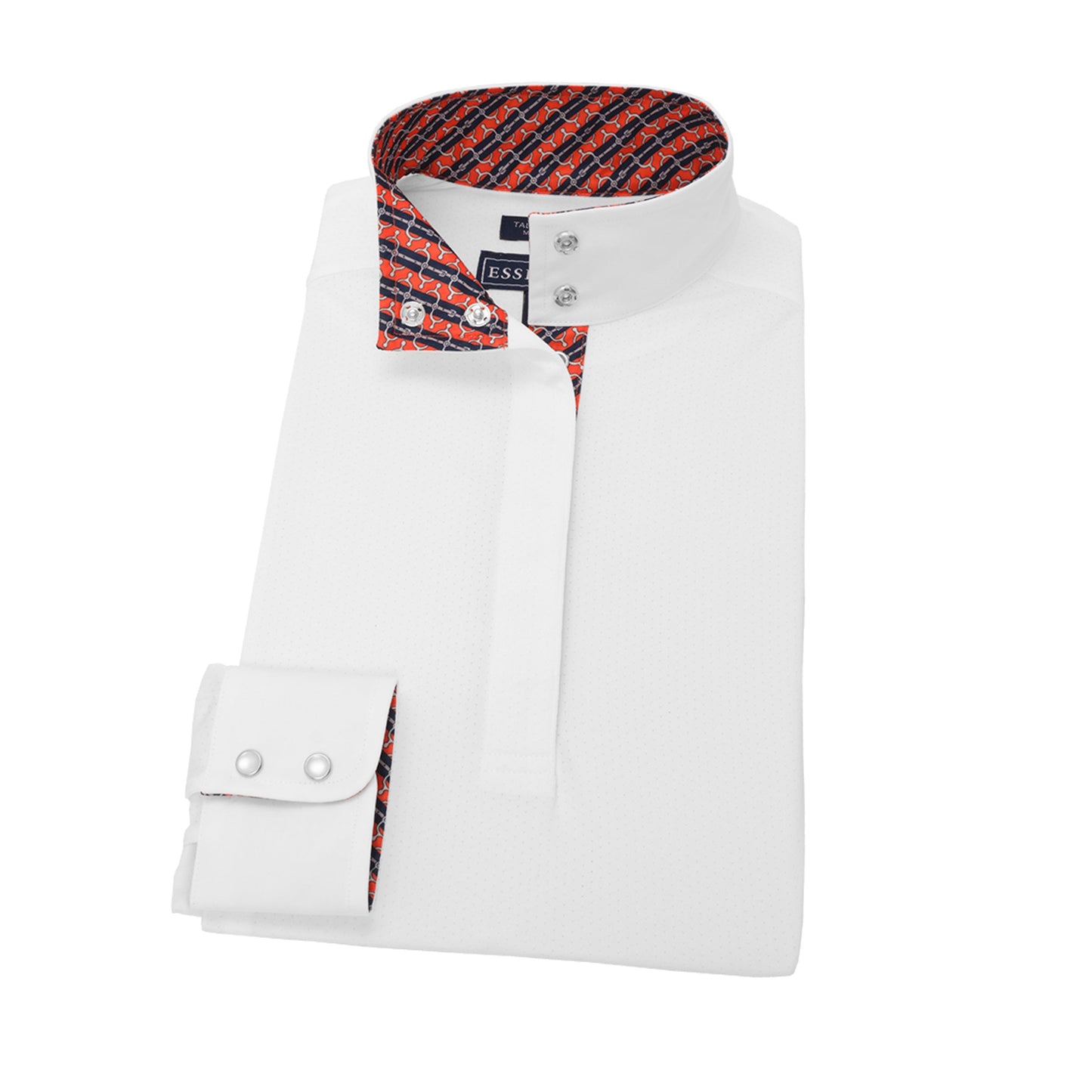 Essex Classics Ladies’ Talent Yarn Straight Collar Long Sleeve Show Shirt