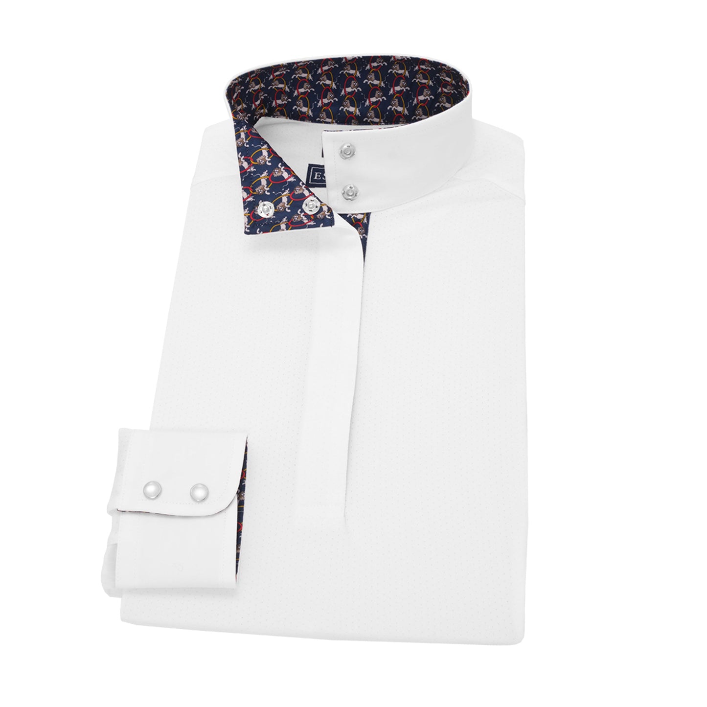 Essex Classics Ladies’ Talent Yarn Straight Collar Long Sleeve Show Shirt