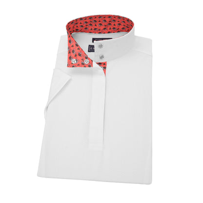 Essex Classics Ladies’ Talent Yarn Straight Collar Short Sleeve Show Shirt