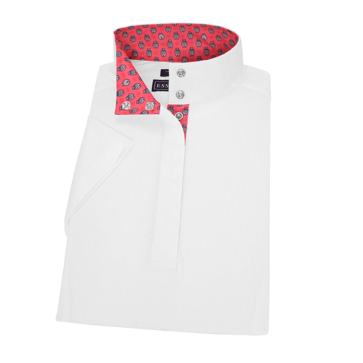 Essex Classics Ladies’ Talent Yarn Straight Collar Short Sleeve Show Shirt