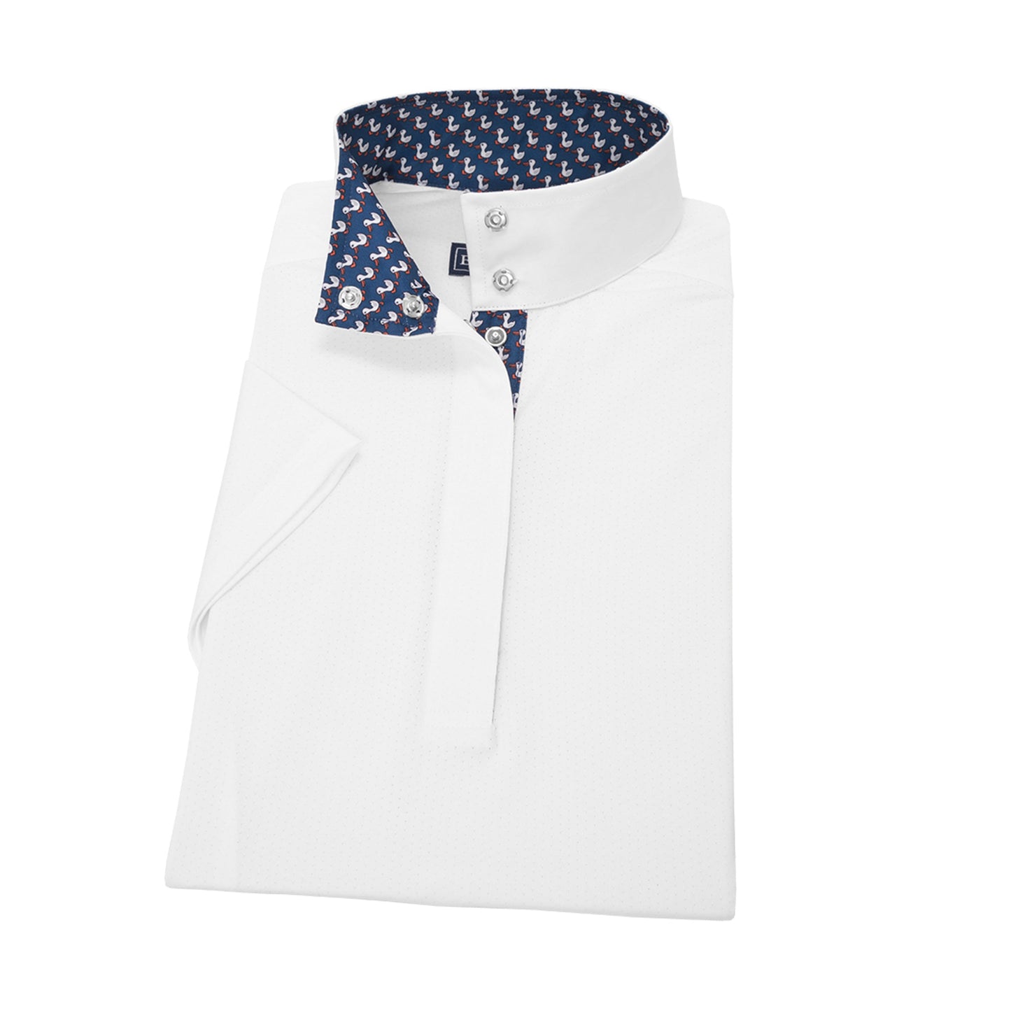 Essex Classics Ladies’ Talent Yarn Straight Collar Short Sleeve Show Shirt