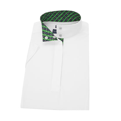 Essex Classics Ladies’ Talent Yarn Straight Collar Short Sleeve Show Shirt