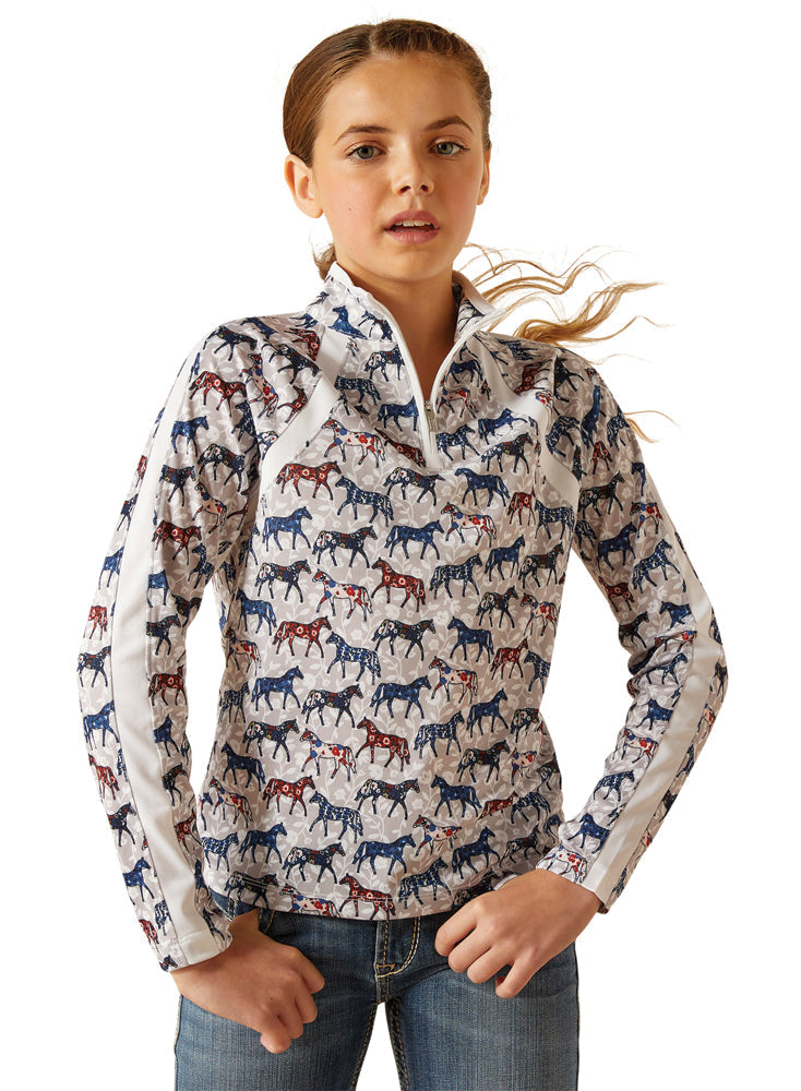 Ariat Kids’ Print Sunstopper Shirt 3.0