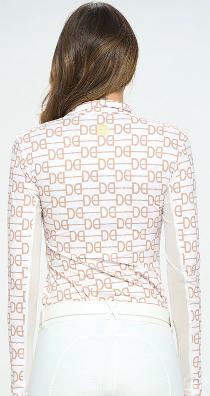 Dancing Equestrian Signature Long Sleeve Shirt