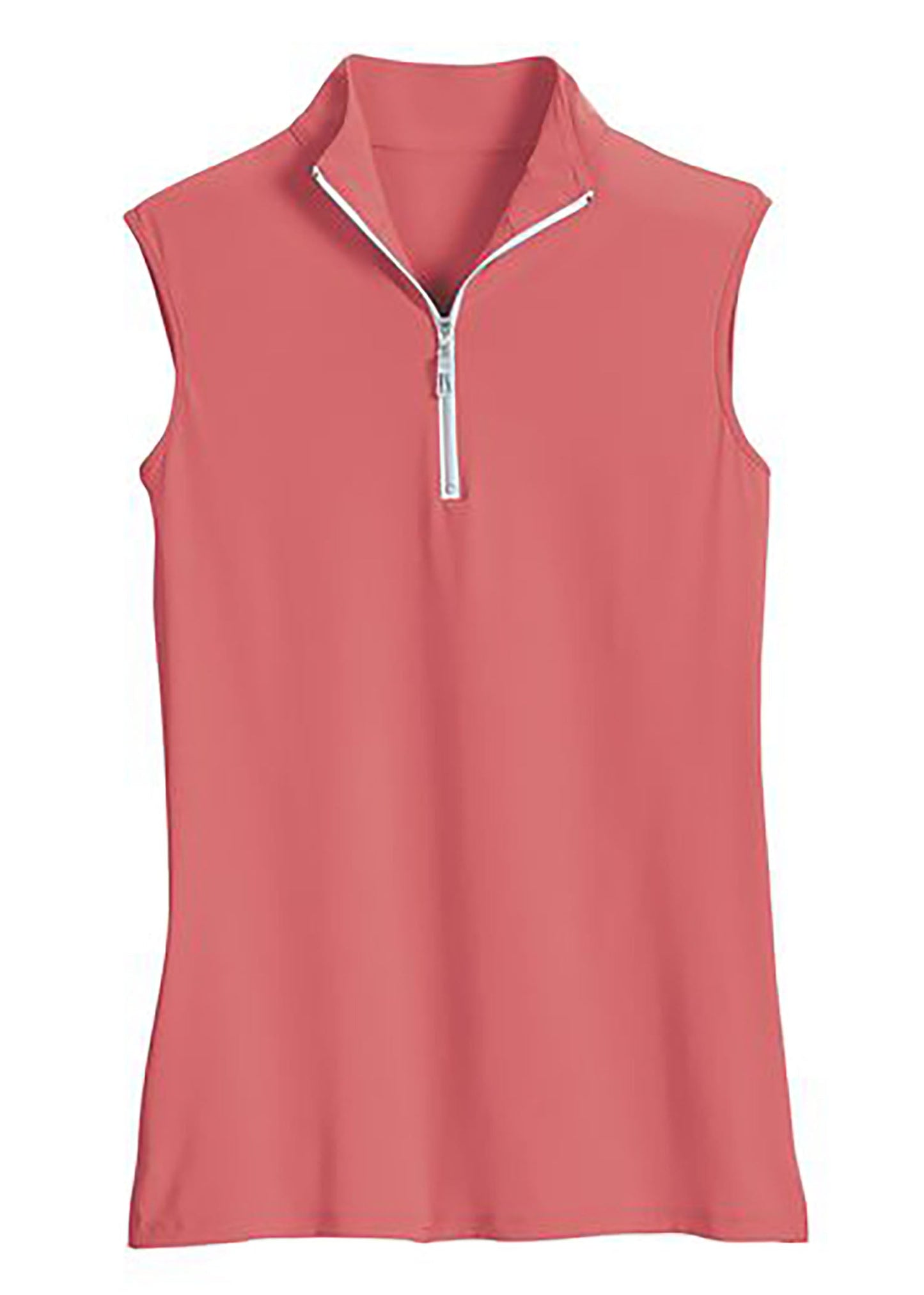 THE TAILORED SPORTSMAN Ladies’ IceFil Quarter-Zip Sleeveless Sun Shirt