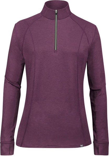 R.J. Classics Girls’ Logan Jr. Long Sleeve Quarter-Zip Training Shirt