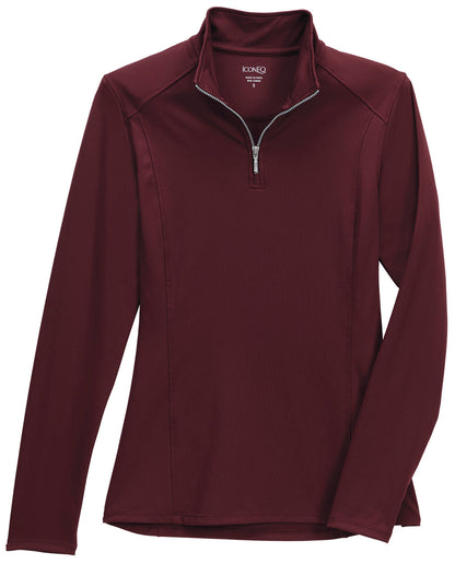 IconEQ Ladies’ Lux Long Sleeve Solid Shirt