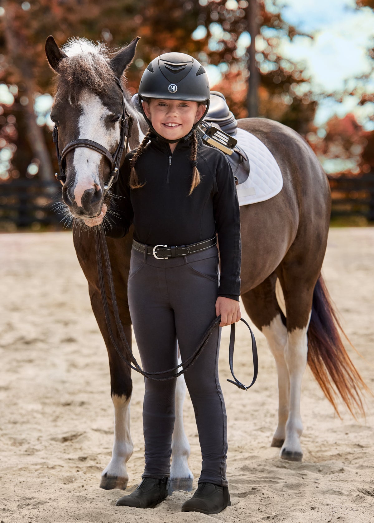 Riding Sport Kids’ Wilton Long Sleeve Shirt