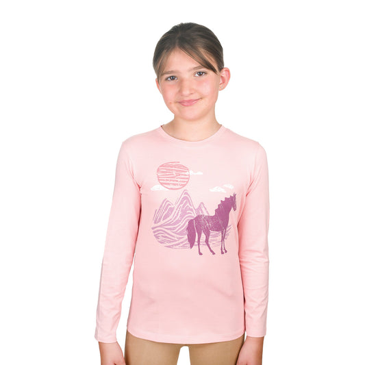 EquiStar Kids’ Long Sleeve Graphic Tee