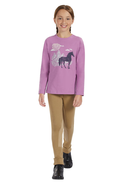 EquiStar Kids’ Long Sleeve Graphic Tee