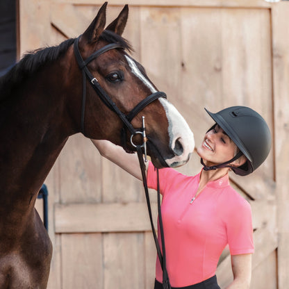 Ariat Ladies’ Soquel Quarter-Zip Short Sleeve Shirt