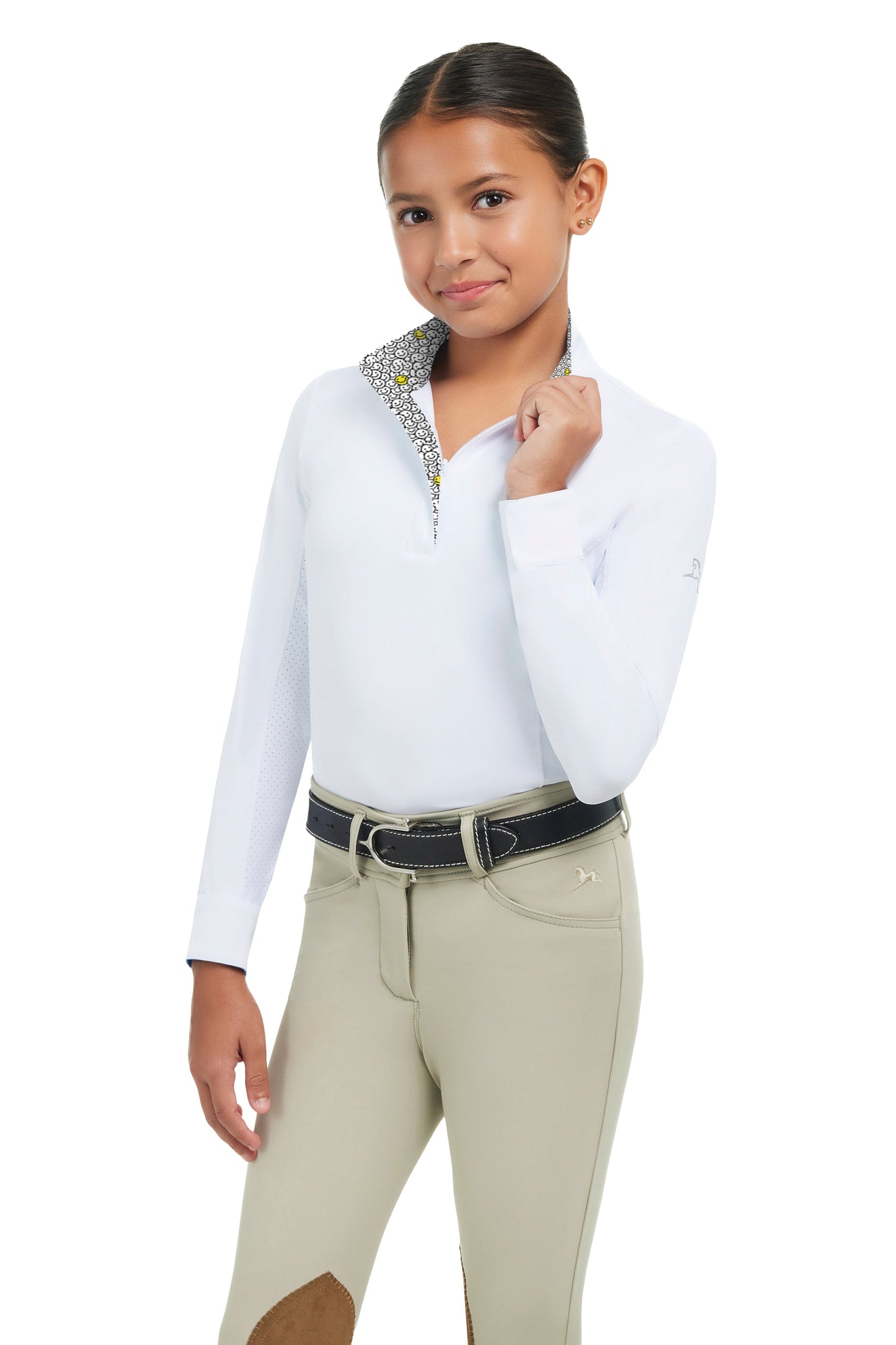 R.J. Classics Girls’ Tori Jr. Long Sleeve Show Shirt