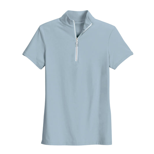 THE TAILORED SPORTSMAN Ladies’ IceFil Quarter-Zip Short Sleeve Sun Shirt