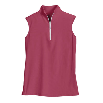 THE TAILORED SPORTSMAN Ladies’ IceFil Quarter-Zip Sleeveless Sun Shirt