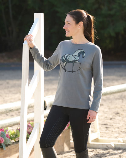 Kerrits Mosaic Long-Sleeve Tee