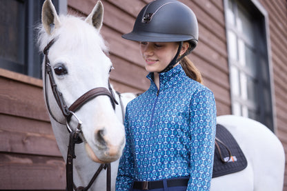 Kids’ First Level Quarter-Zip Tech Top