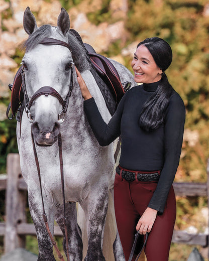 THE TAILORED SPORTSMAN IceFil Long-Sleeve Mock Neck