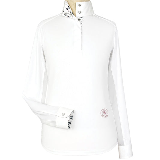Essex Classics Girls’ Talent Yarn Long-Sleeve Show Shirt