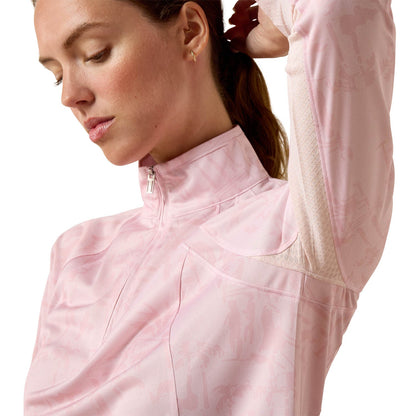 Ariat Ladies' Sunstopper 3.0 Quarter-Zip Baselayer