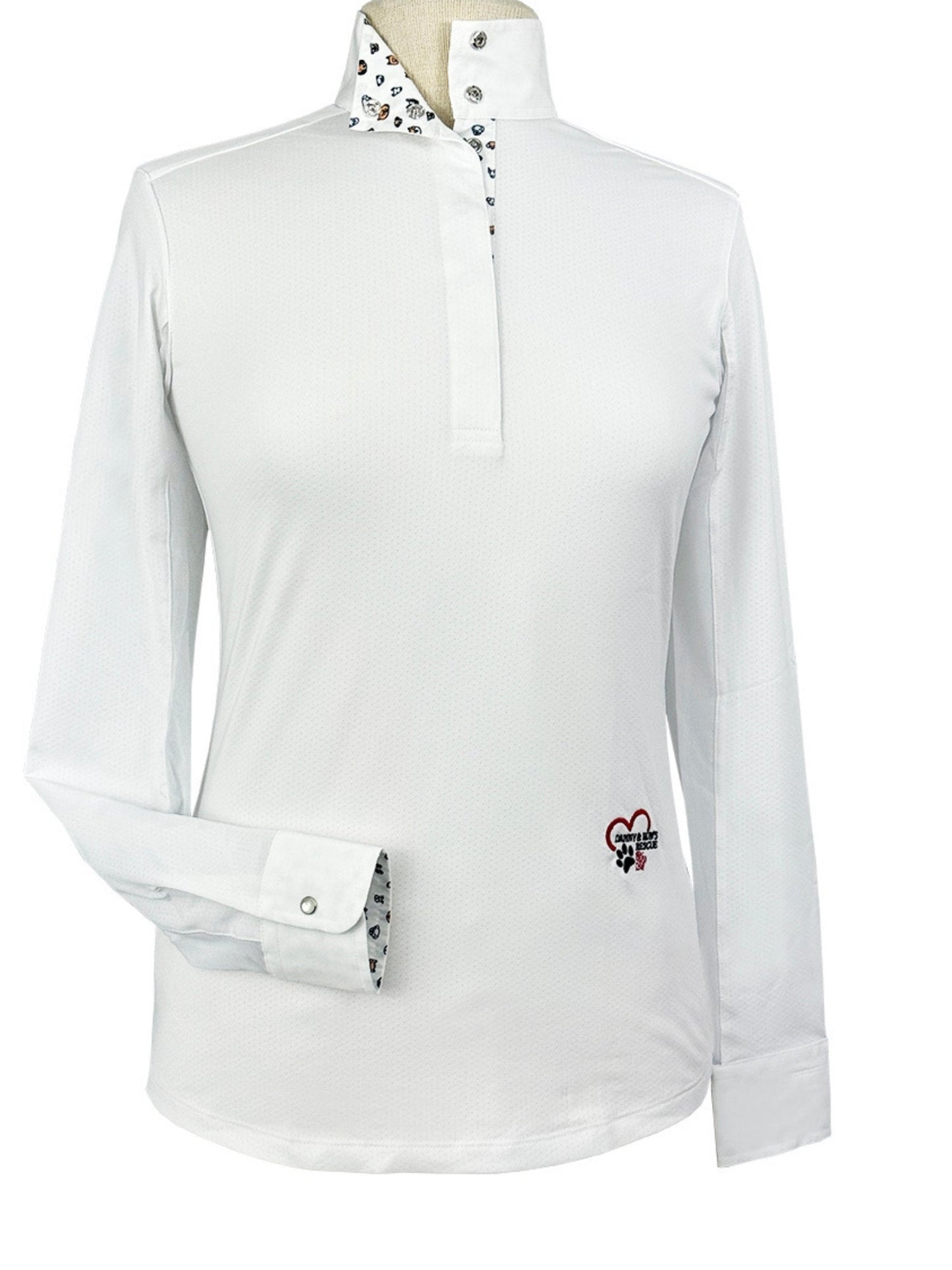 Essex Classics Talent Yarn Girls' Long-Sleeve Show Shirt