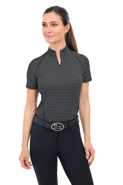 R.J. Classics Ladies' Lucy 2.0 Quarter-Zip Short-Sleeve Shirt
