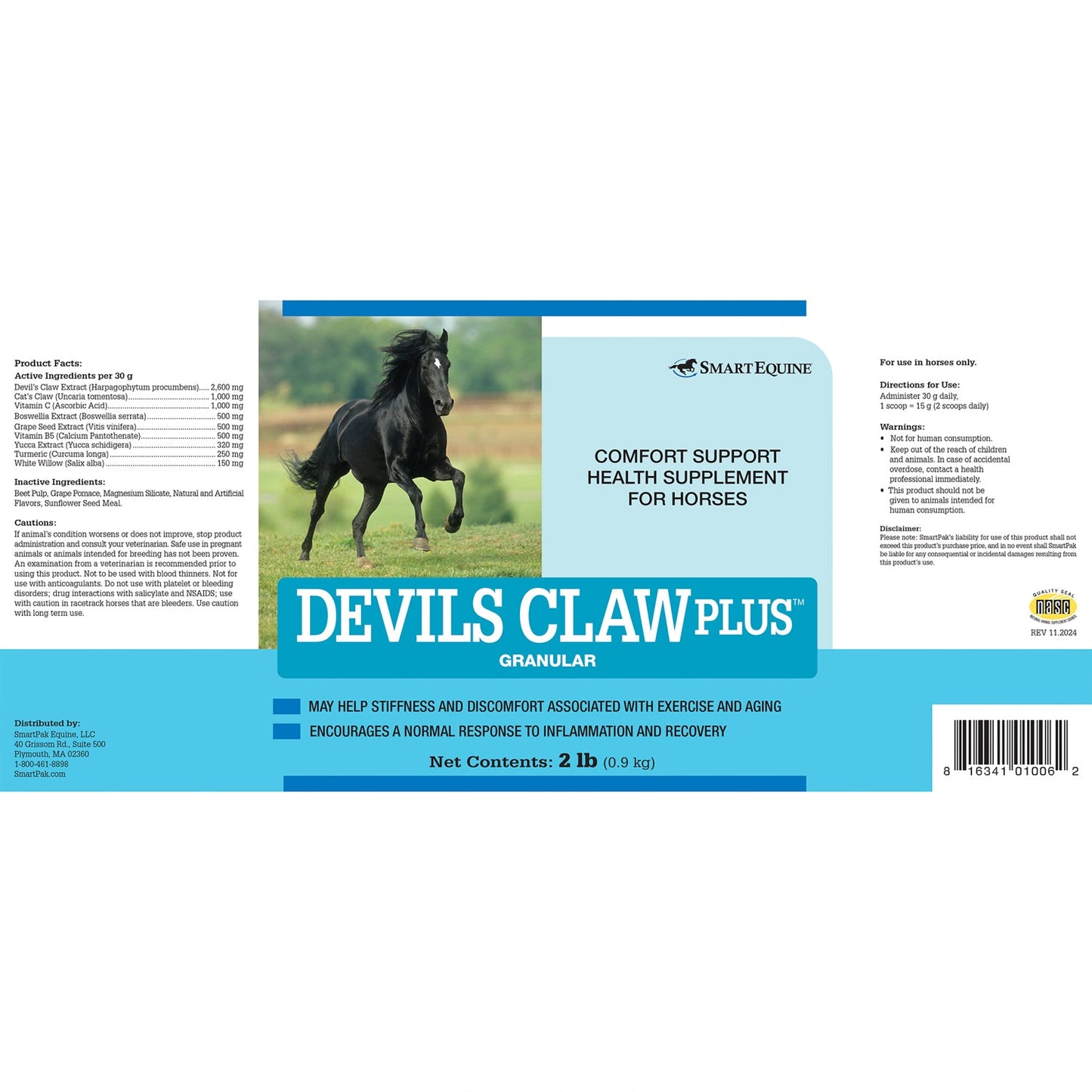 Devil's Claw Plus Granular by SmartEquine  - 5 lbs.
