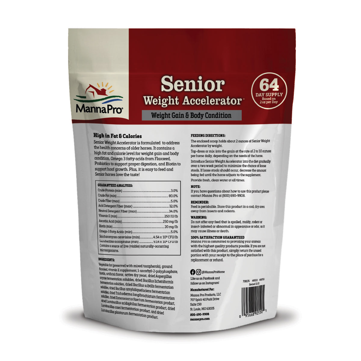 Manna Pro Senior Weight Accelerator