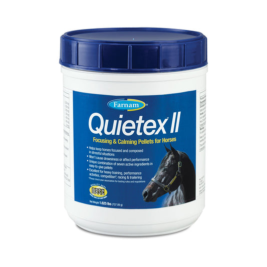 Farnam Quietex II Focusing & Calming Pellets 1.625 lb