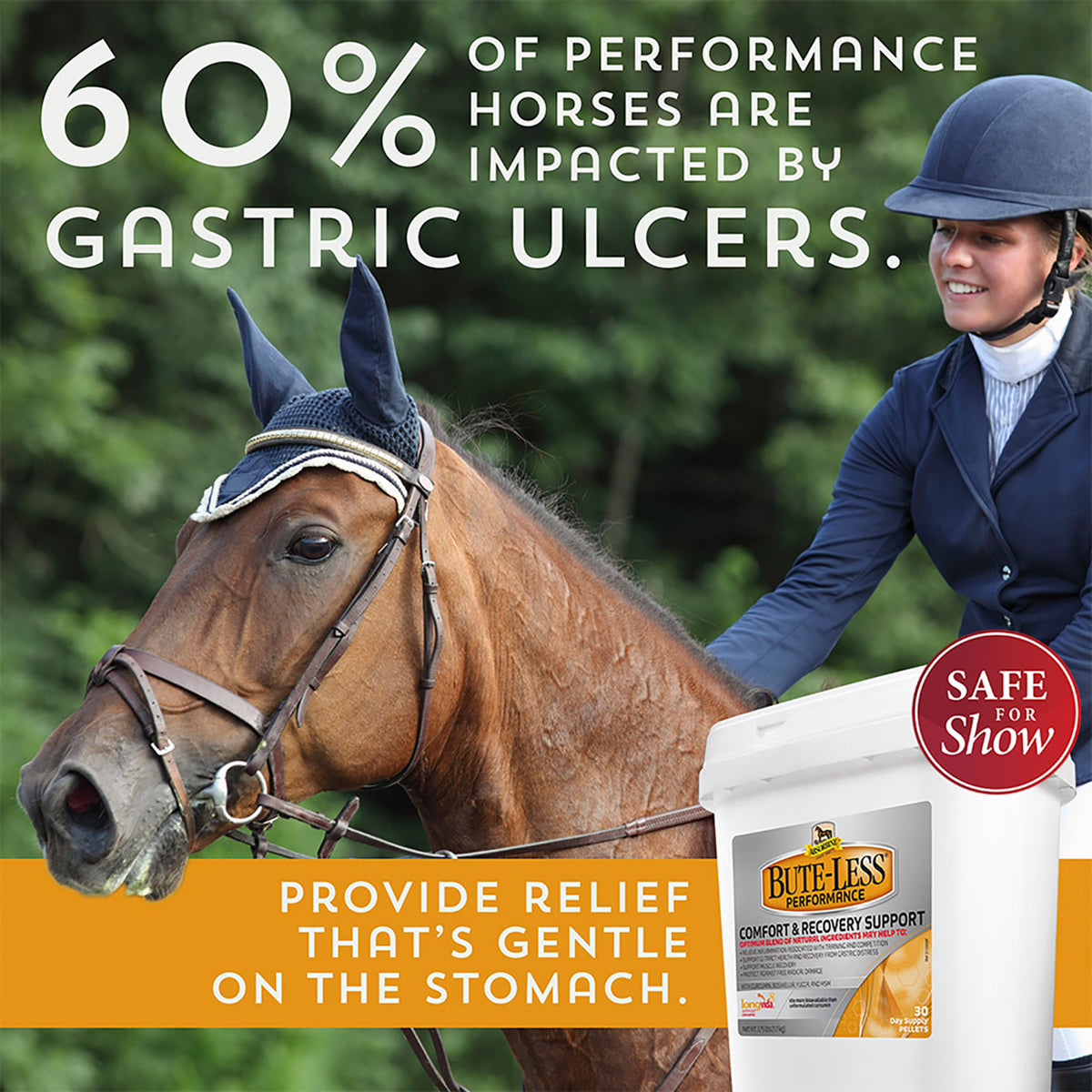 Bute-Less Performance Comfort & Recovery Pellets