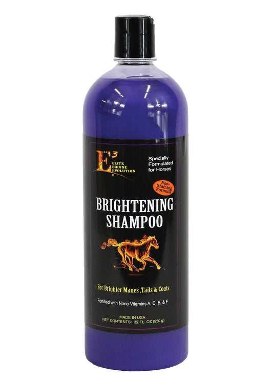 E3 Elite Equine Evolution Brightening Shampoo - Quart