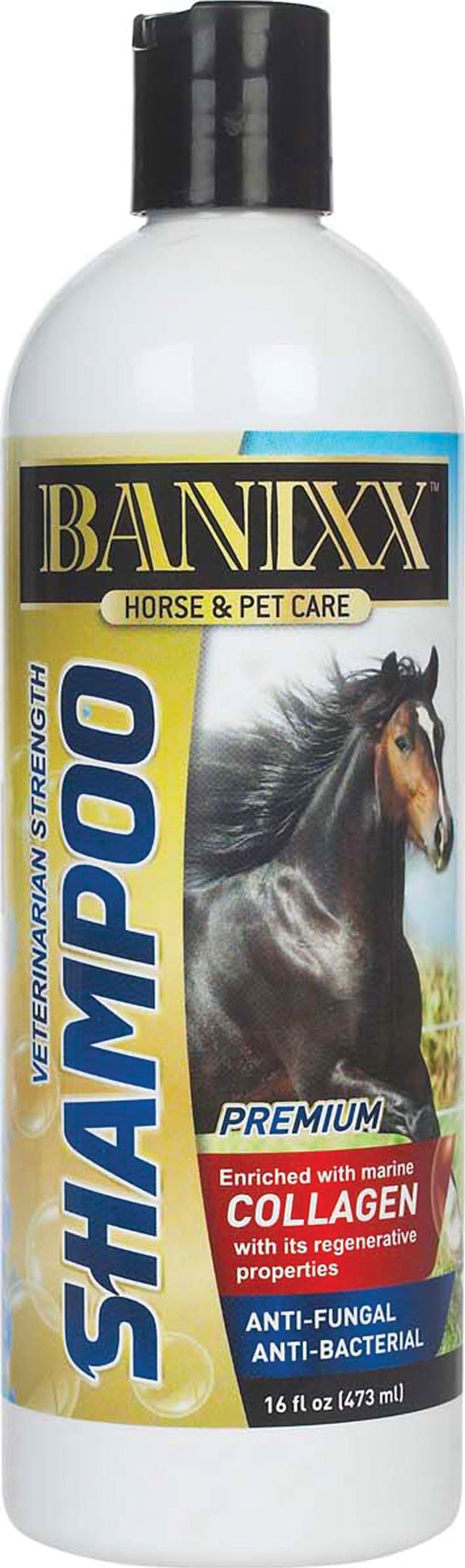 Banixx Horse & Pet Care Medicated Shampoo with Collagen