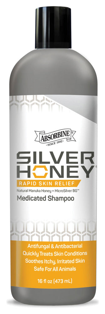 Absorbine Silver Honey Rapid Skin Relief Medicated Shampoo