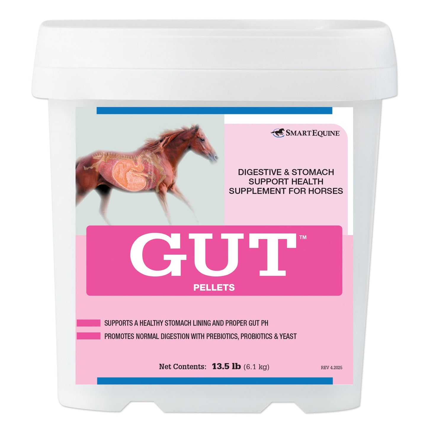 GUT Pellets by SmartEquine - 13.5 lbs