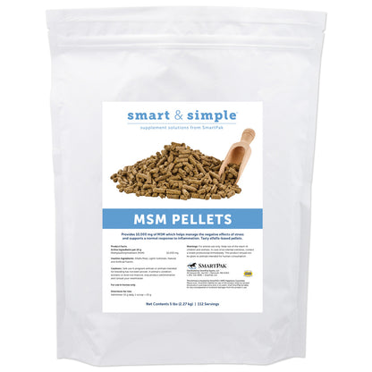 SmartEquine Smart & Simple MSM Pellets - 5 lbs.
